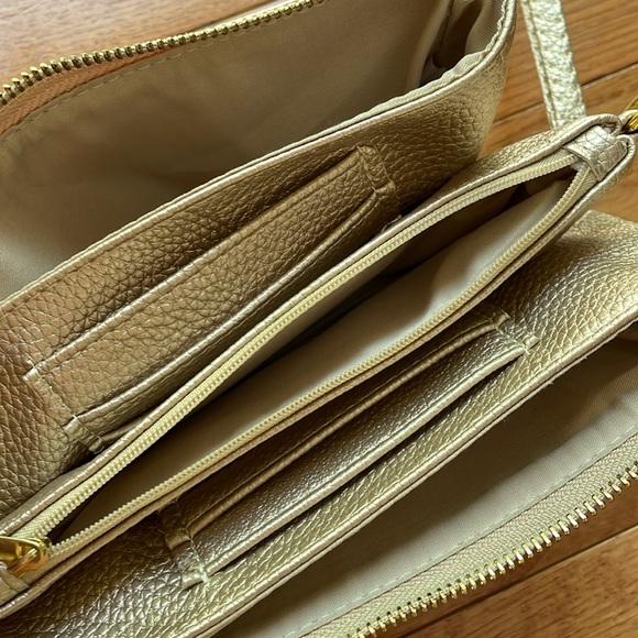 Gold Research & Design wristlet purse / wallet - Picture 4 of 14